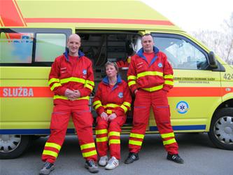Foto: Jana Pawlasová se svými kolegy 